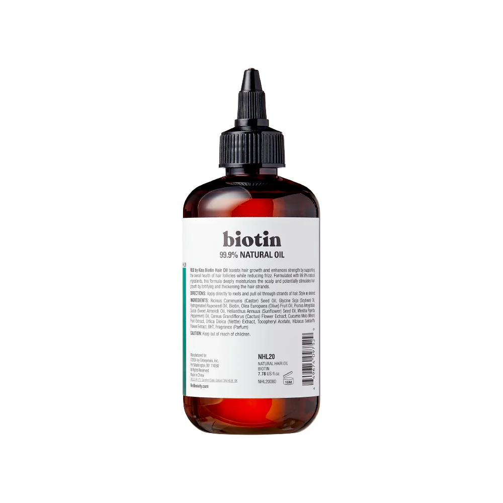 RED by KISS Natural Hair Oil - Biotin - Image 13