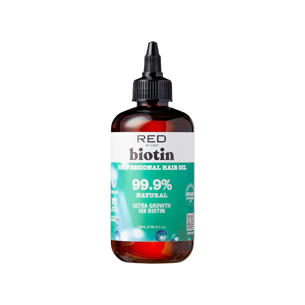 RED by KISS Natural Hair Oil - Biotin - Image 14