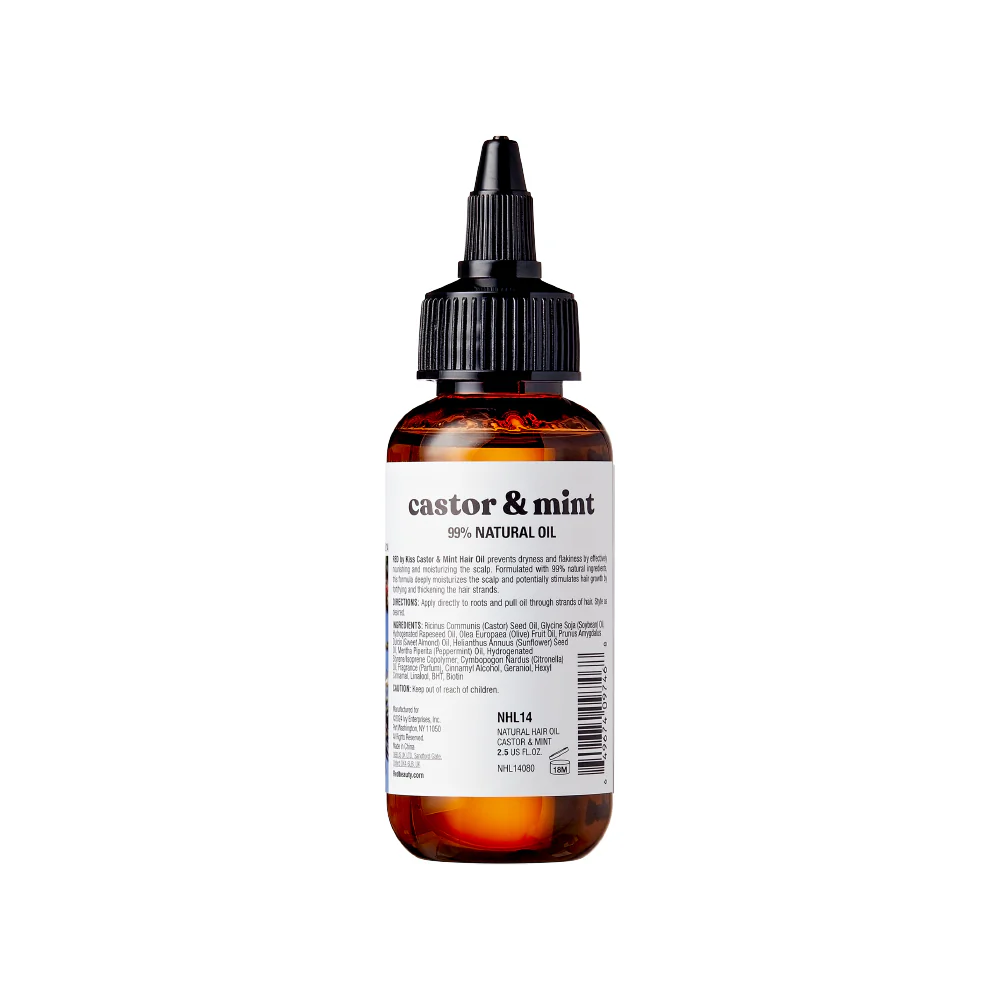 RED by KISS Natural Hair Oil - Castor & Mint - Image 7