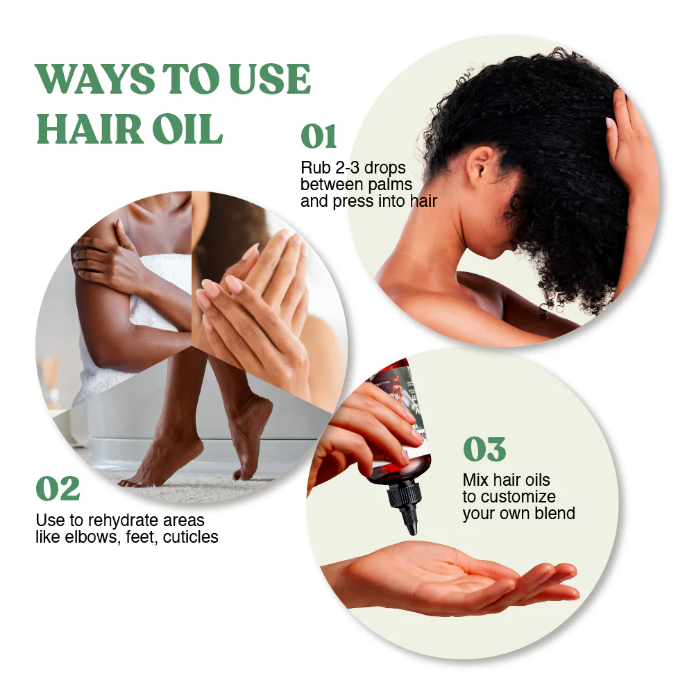 RED by KISS Natural Hair Oil - Jamaican Castor - Image 11