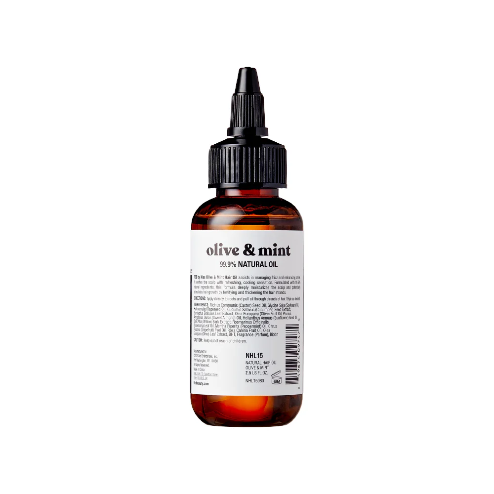 RED by KISS Natural Hair Oil - Olive & Mint - Image 7