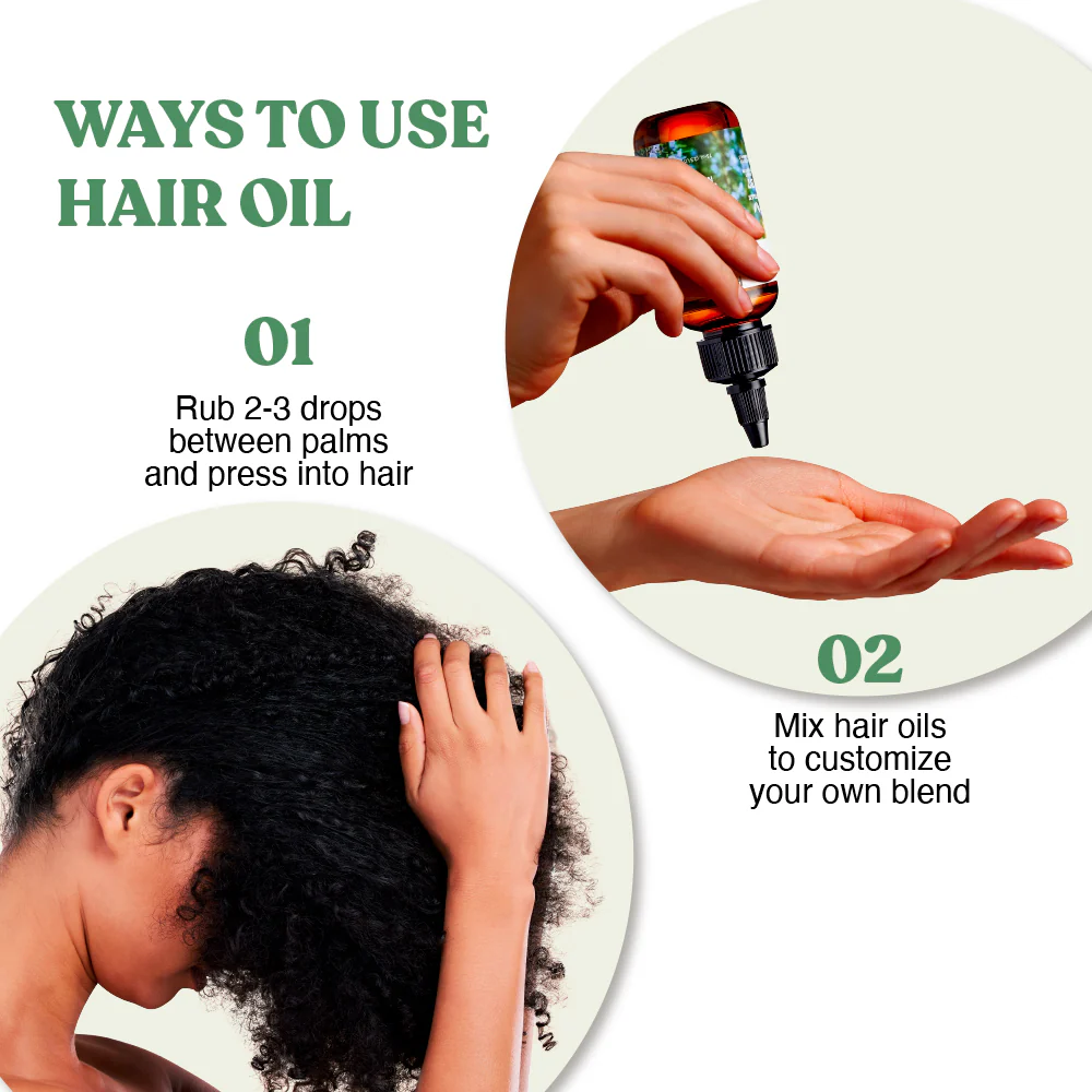 RED by KISS Natural Hair Oil - Rosemary - Image 5