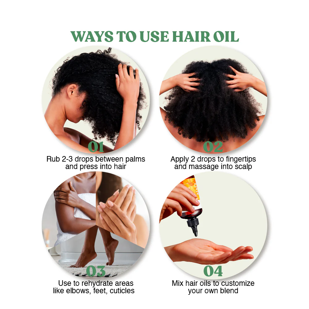 RED by KISS Natural Hair Oil - Vitamin E - Image 11