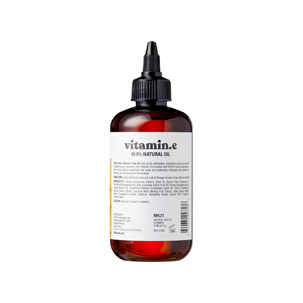 RED by KISS Natural Hair Oil - Vitamin E - Image 13