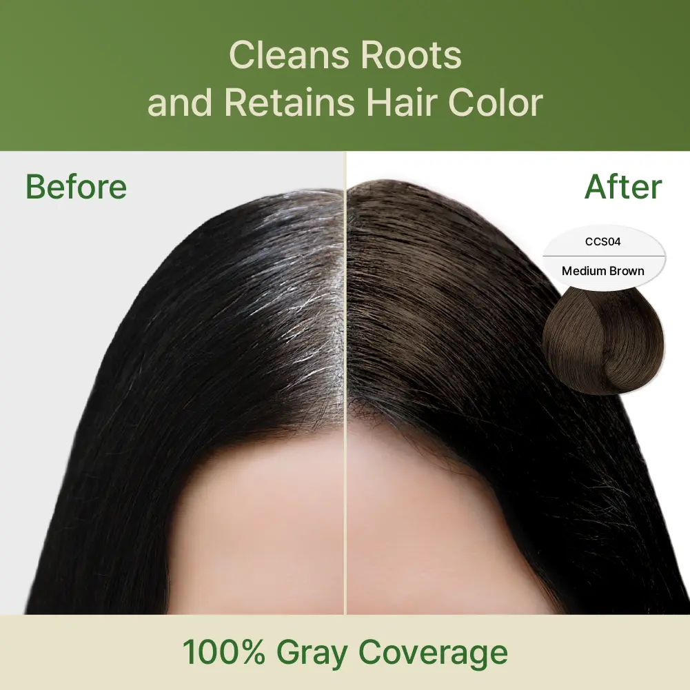 RED by KISS Natural Herbal Color Change Shampoo - Permanent Hair Dye with Herbal Extracts, 100% Gray Coverage in 7-10 Minutes - Image 39