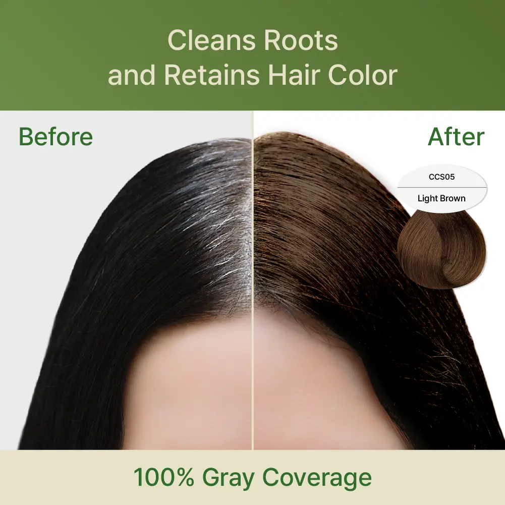 RED by KISS Natural Herbal Color Change Shampoo - Permanent Hair Dye with Herbal Extracts, 100% Gray Coverage in 7-10 Minutes - Image 40