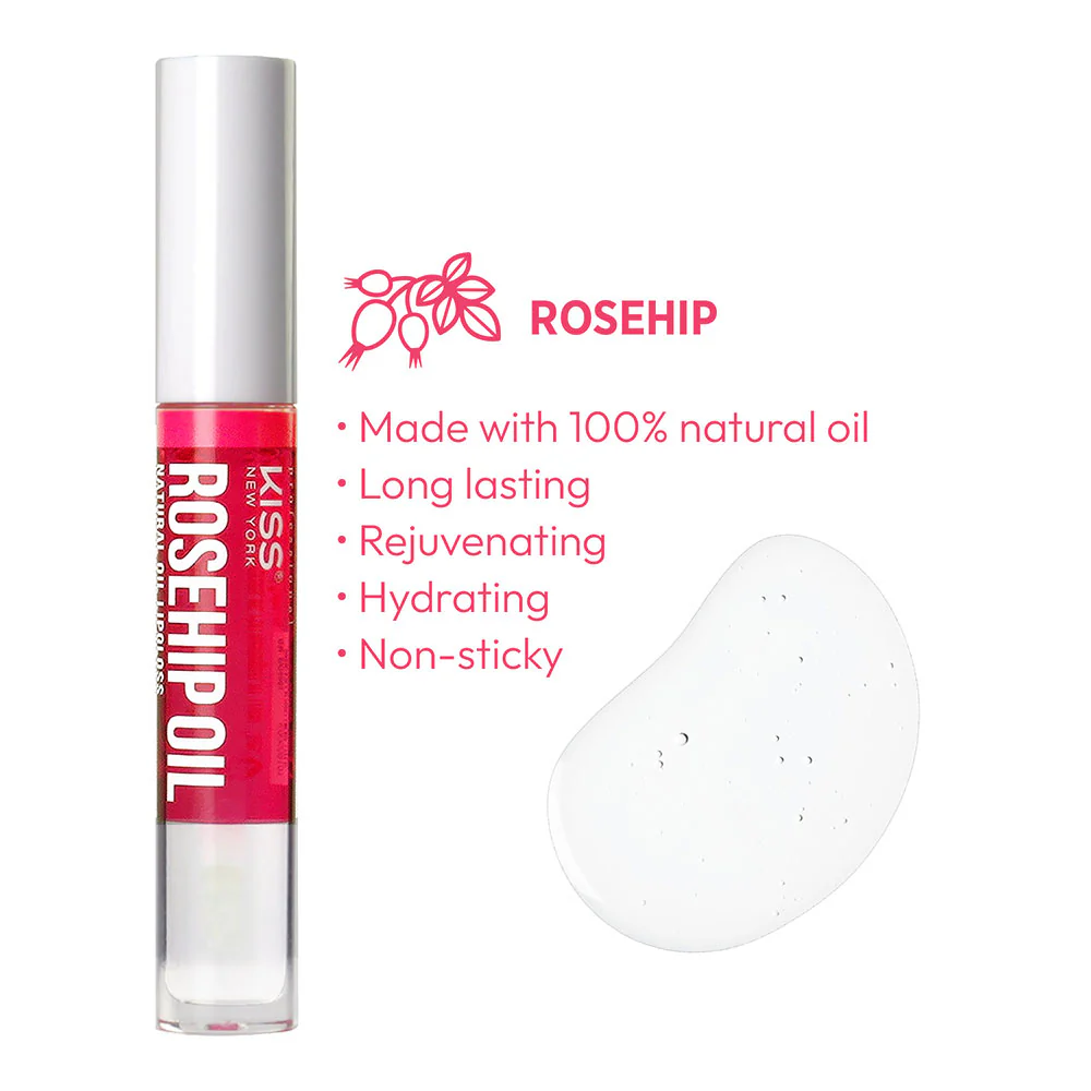 Kiss New York Natural Oil Lipgloss - Image 20