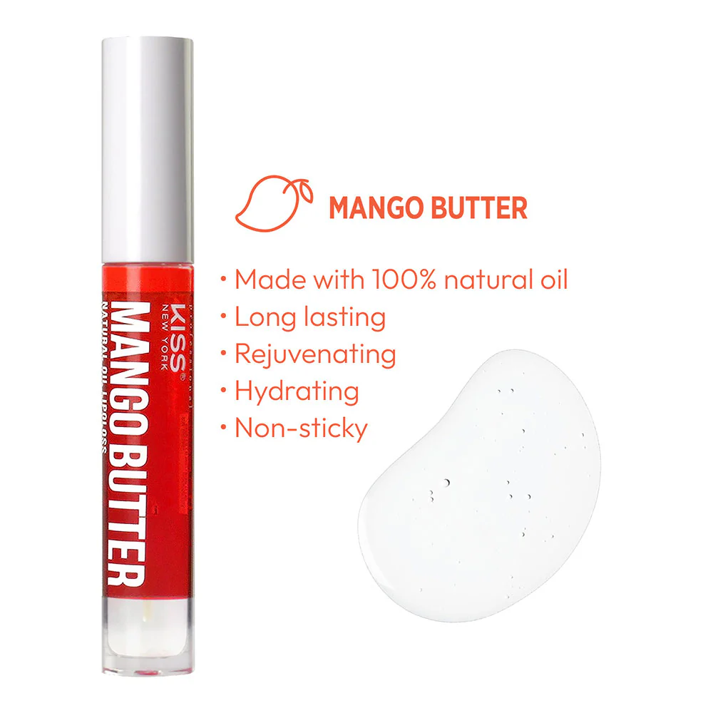 Kiss New York Natural Oil Lipgloss - Image 23