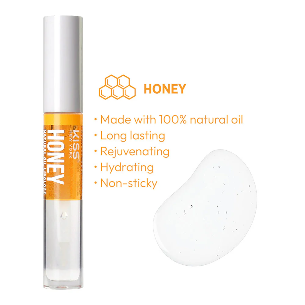 Kiss New York Natural Oil Lipgloss - Image 26