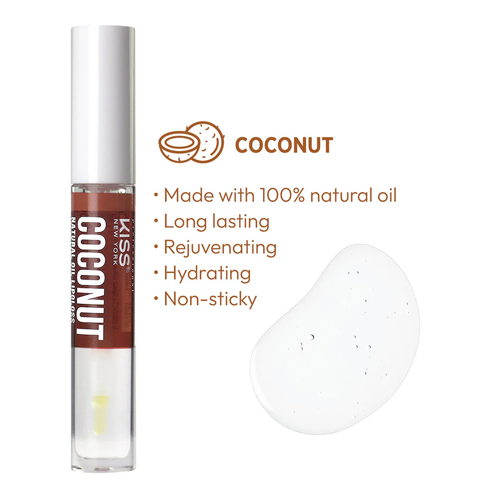 Kiss New York Natural Oil Lipgloss - Image 29