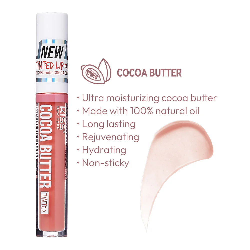 Kiss New York Natural Oil Lipgloss - Image 38