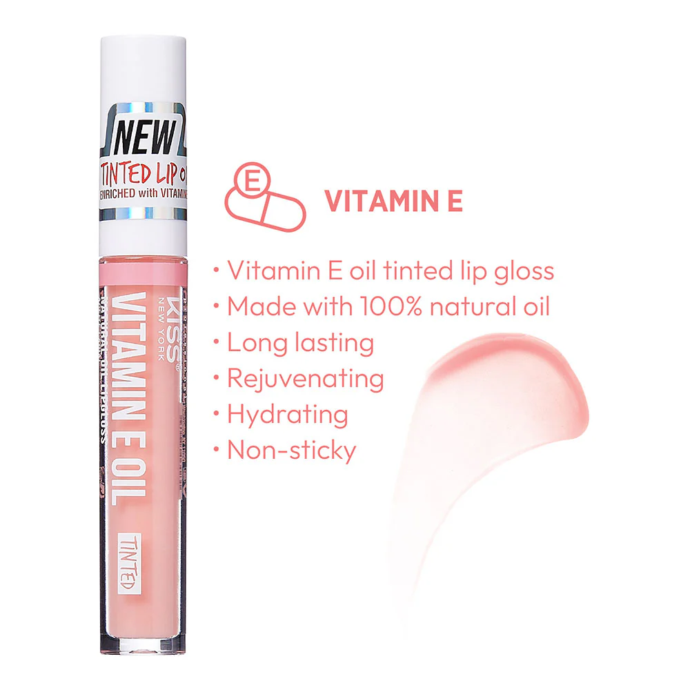 Kiss New York Natural Oil Lipgloss - Image 44