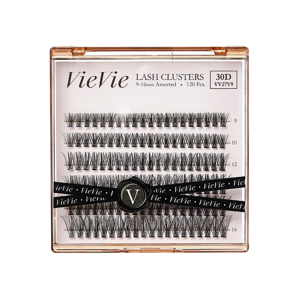 Vie Vie Natural Wispy Narrow Cluster Lashes 120pcs - Image 16