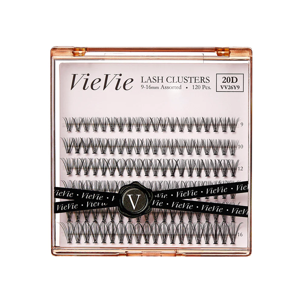 Vie Vie Natural Wispy Narrow Cluster Lashes 120pcs - Image 8