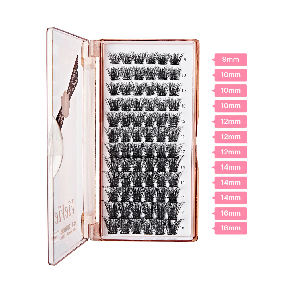 Vie Vie Natural Wispy Wide Band Cluster Lashes 72pcs - Image 3