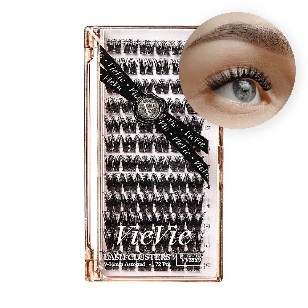 Vie Vie Natural Wispy Wide Band Cluster Lashes 72pcs - Image 33