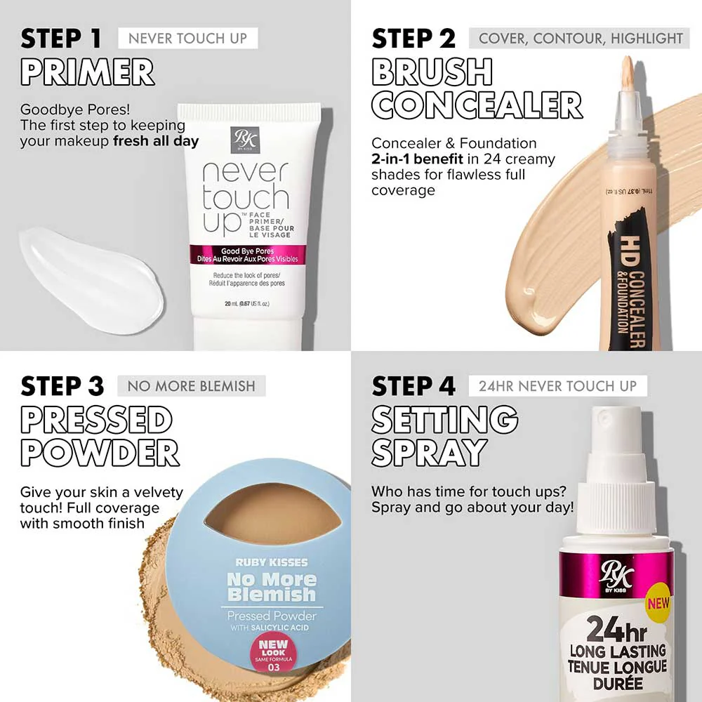 Ruby Kisses No More Blemish Pressed Powder - Image 74