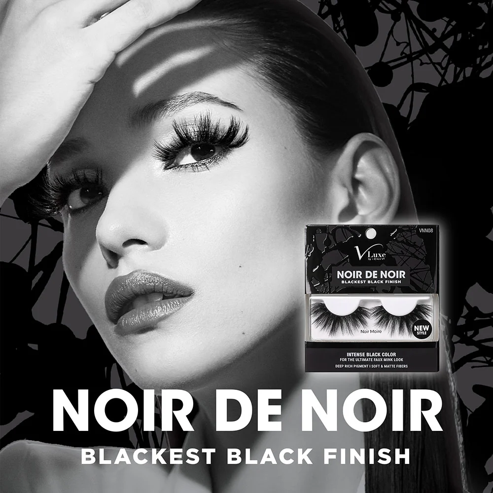 VLuxe By i•ENVY Noir De Noir Blackest Black Strip Lashes - Image 22