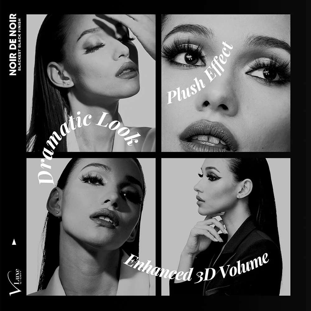 VLuxe By i•ENVY Noir De Noir Blackest Black Strip Lashes - Image 65