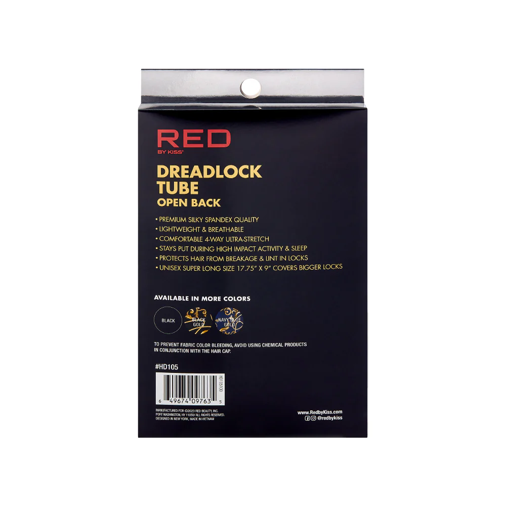 RED by KISS Open Back Dreadlock Tube Cap - Image 7