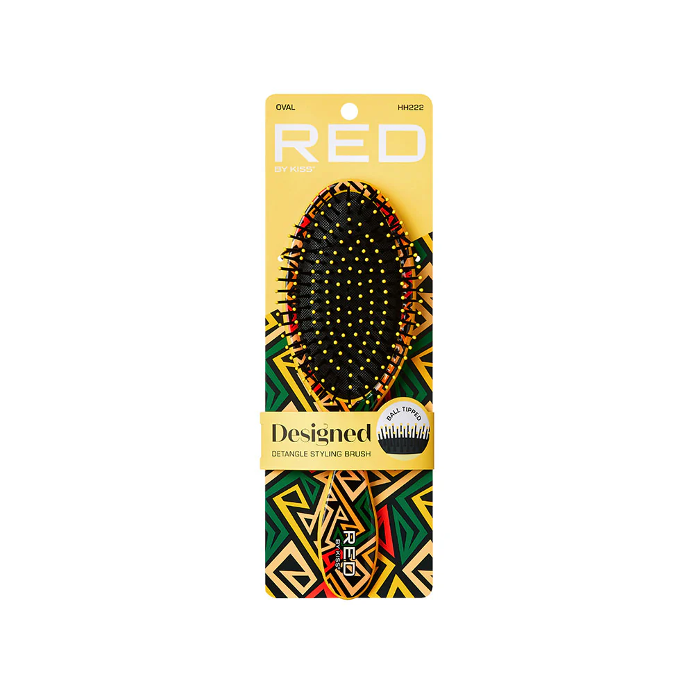 RED by KISS Oval Designed Brush - Bold Geometric - Image 6