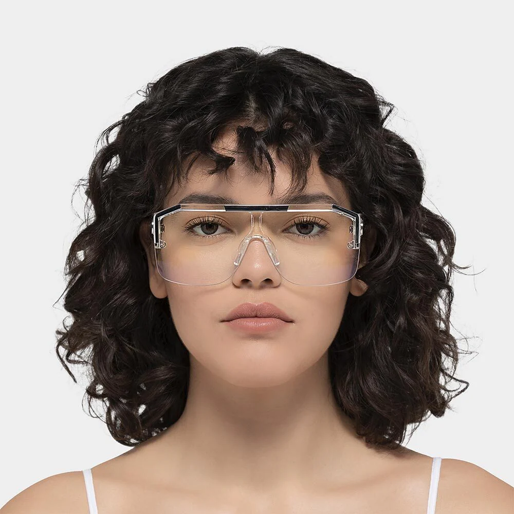 Mad Shade Oversized Clear Shades #07 - Image 2