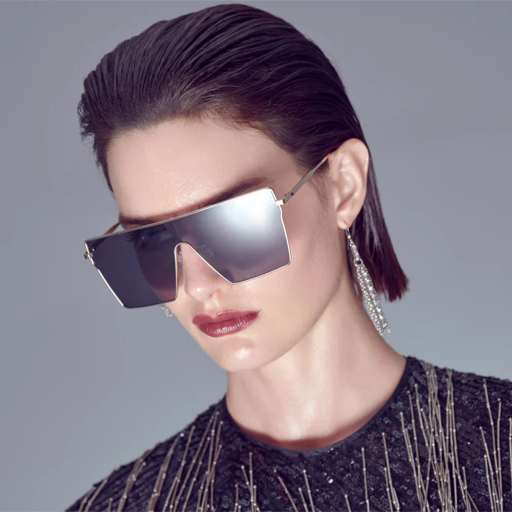 Mad Shade Oversized Flat Top Sunglasses #54 - Image 4