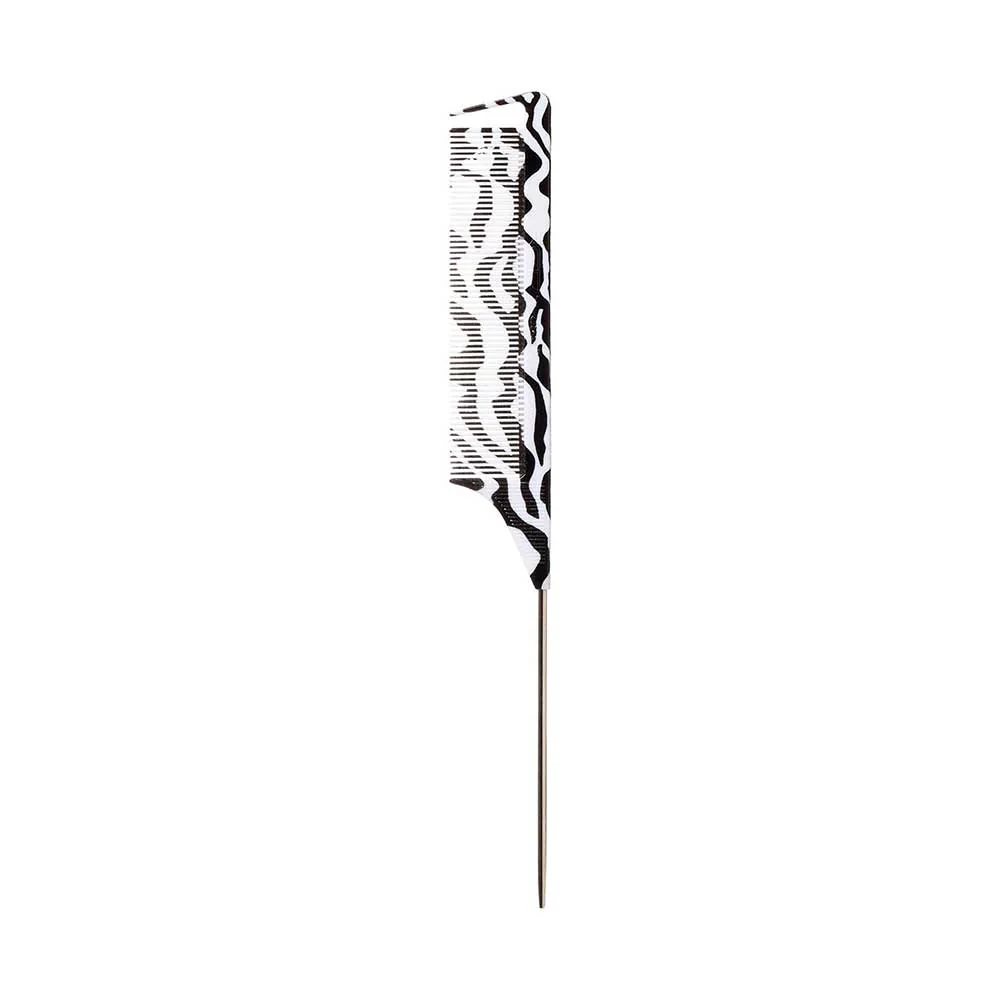 RED by KISS Pattern Parting Pin Tail Comb - Image 5