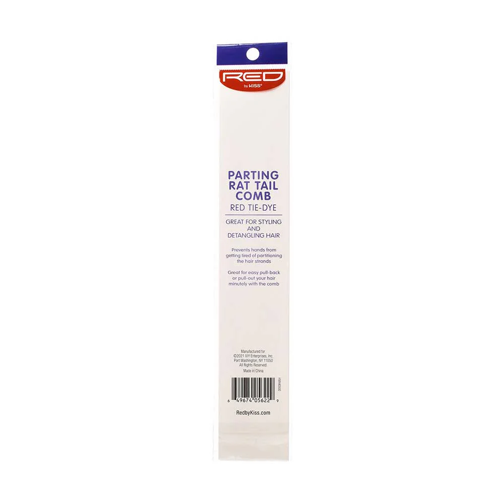 RED by KISS Pattern Parting Rat Tail Comb - Image 6