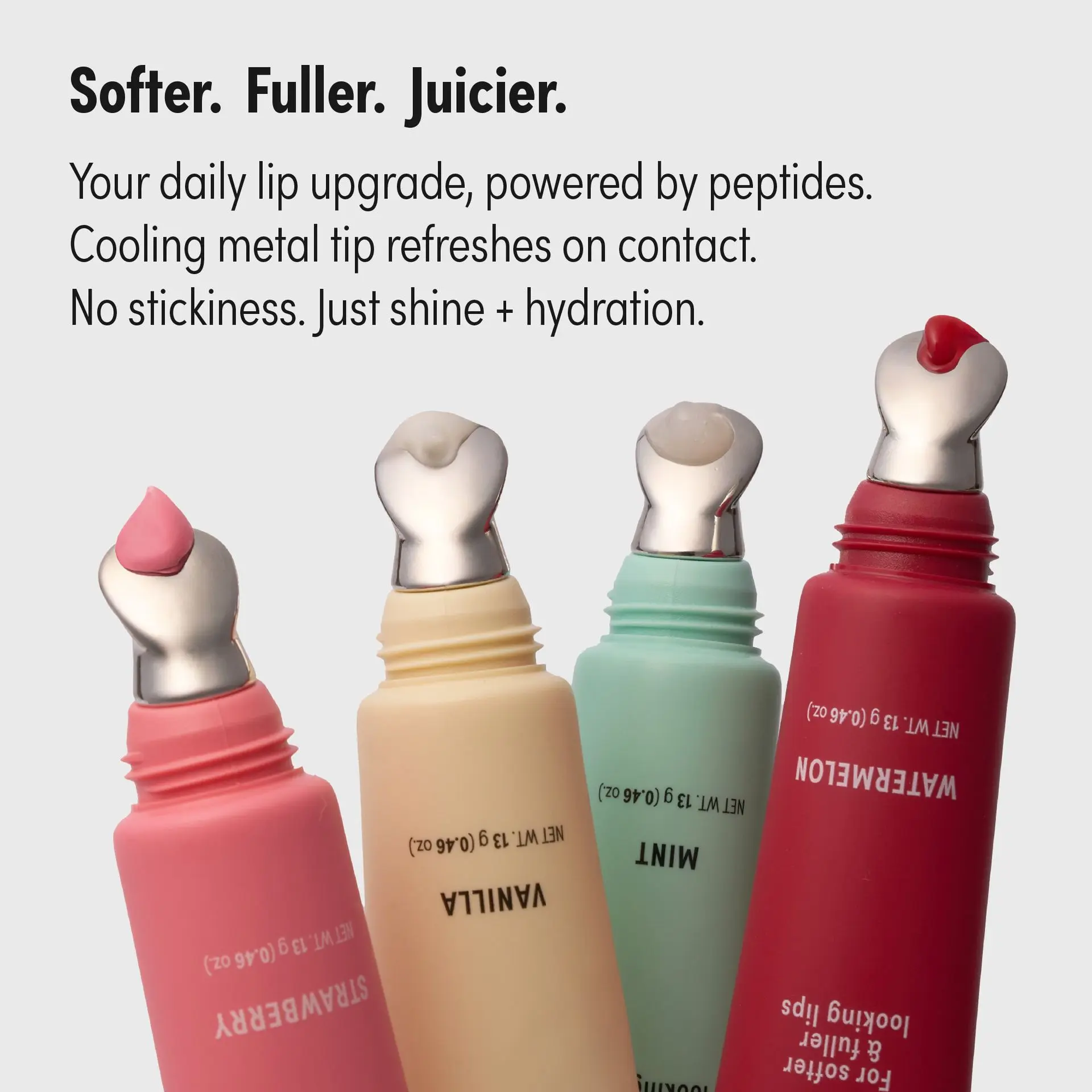 KISS NEW YORK Peptide Pout Lip Treatment – Hydrating Gloss with Cooling Metal Tip - Image 35