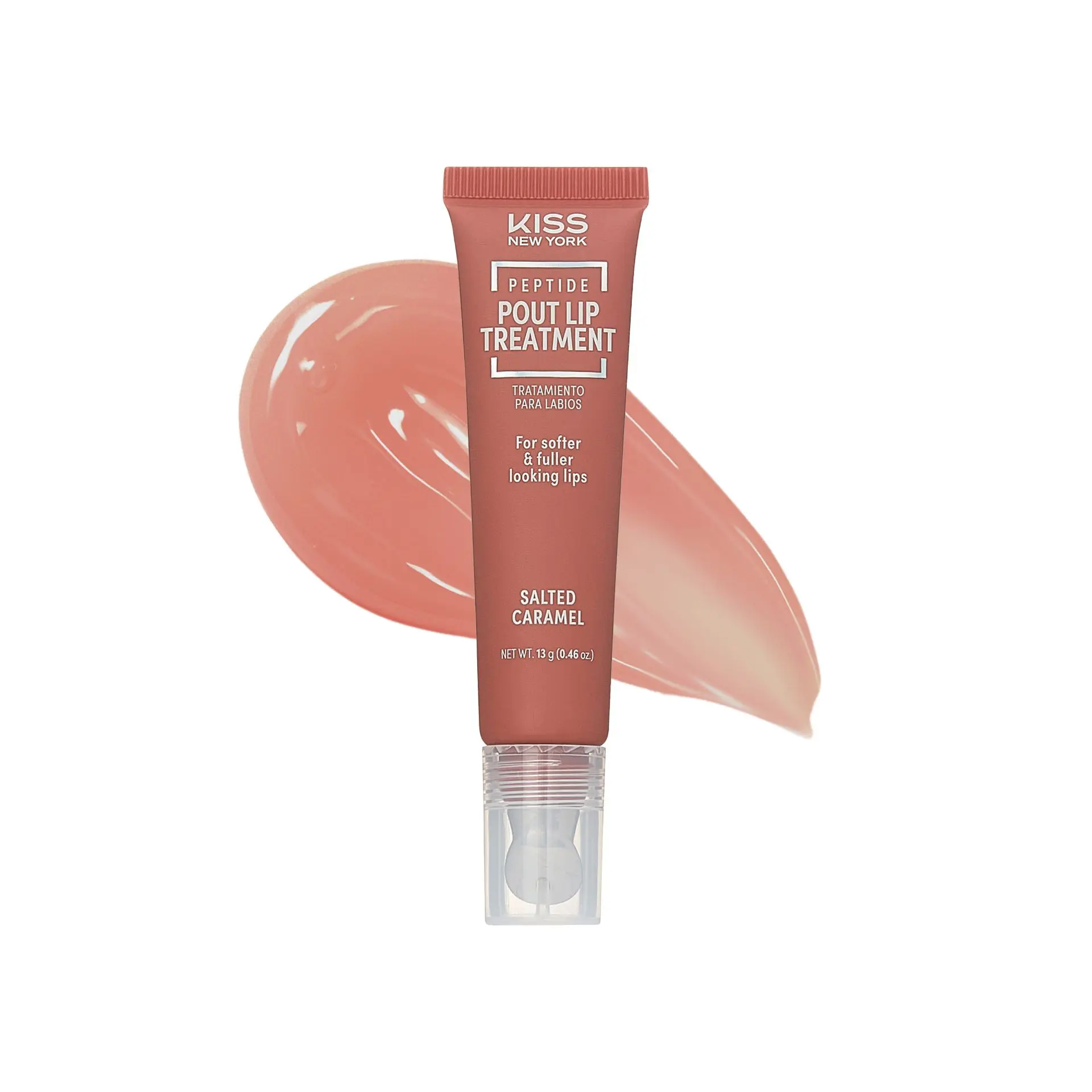 KISS NEW YORK Peptide Pout Lip Treatment – Hydrating Gloss with Cooling Metal Tip - Image 68