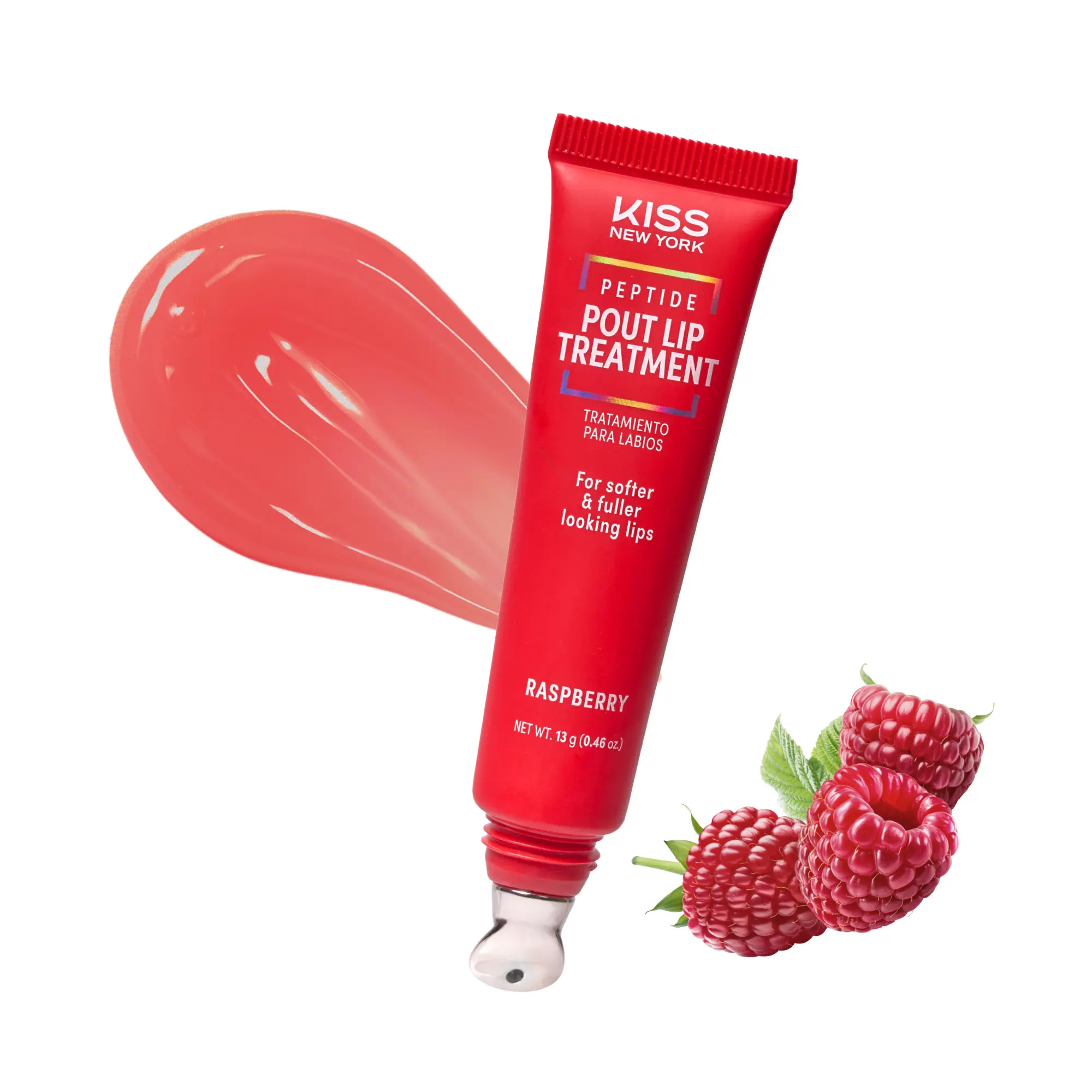 KISS NEW YORK Peptide Pout Lip Treatment – Hydrating Gloss with Cooling Metal Tip - Image 7