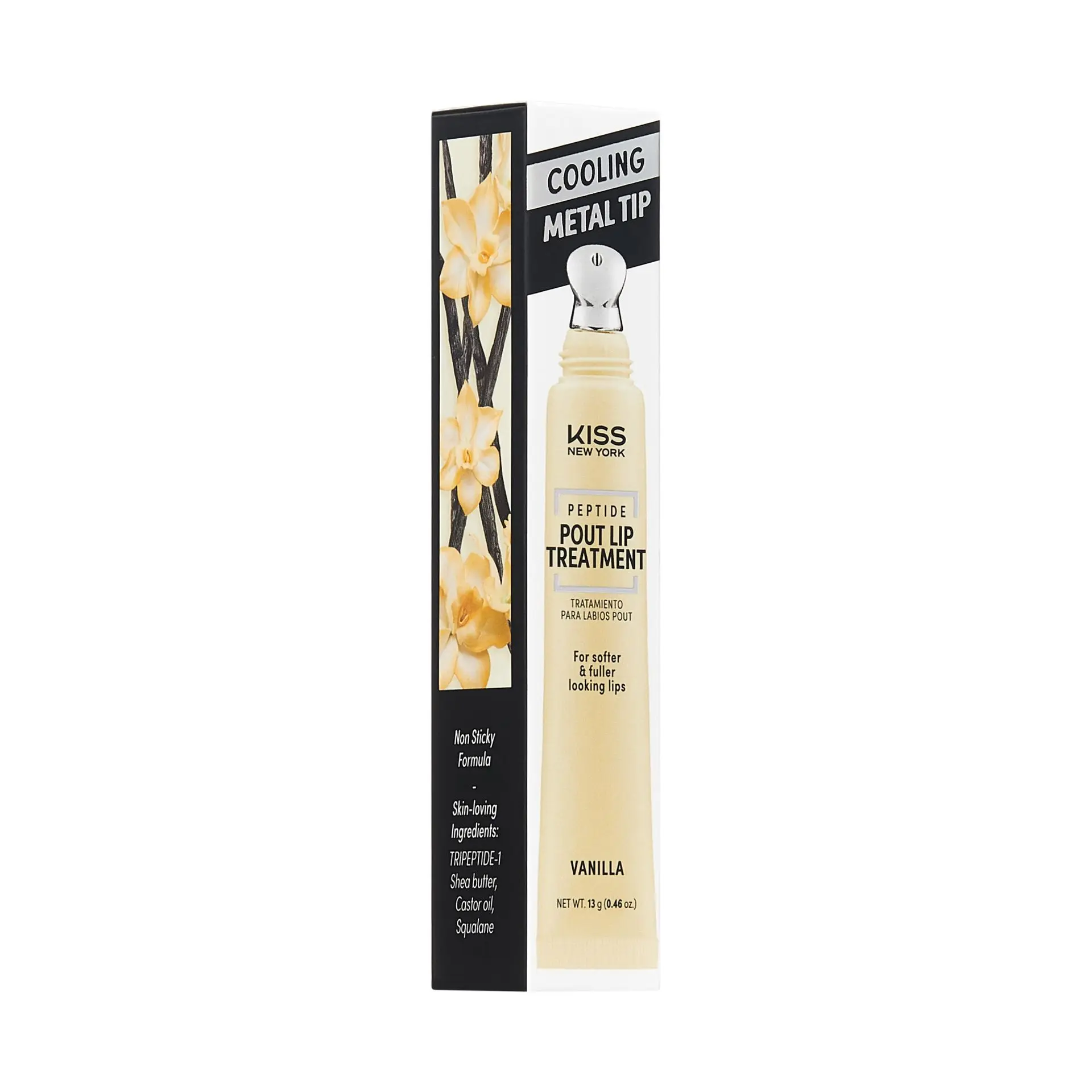 KISS NEW YORK Peptide Pout Lip Treatment – Hydrating Gloss with Cooling Metal Tip - Image 74