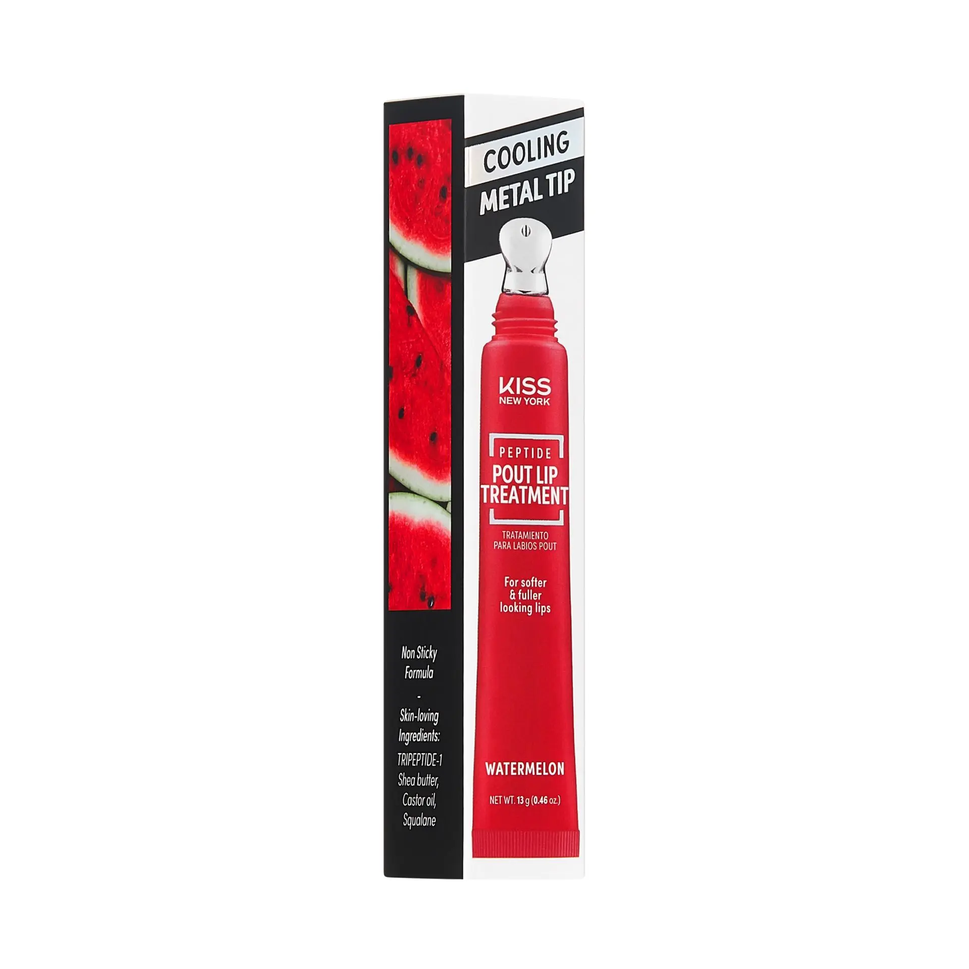 KISS NEW YORK Peptide Pout Lip Treatment – Hydrating Gloss with Cooling Metal Tip - Image 88