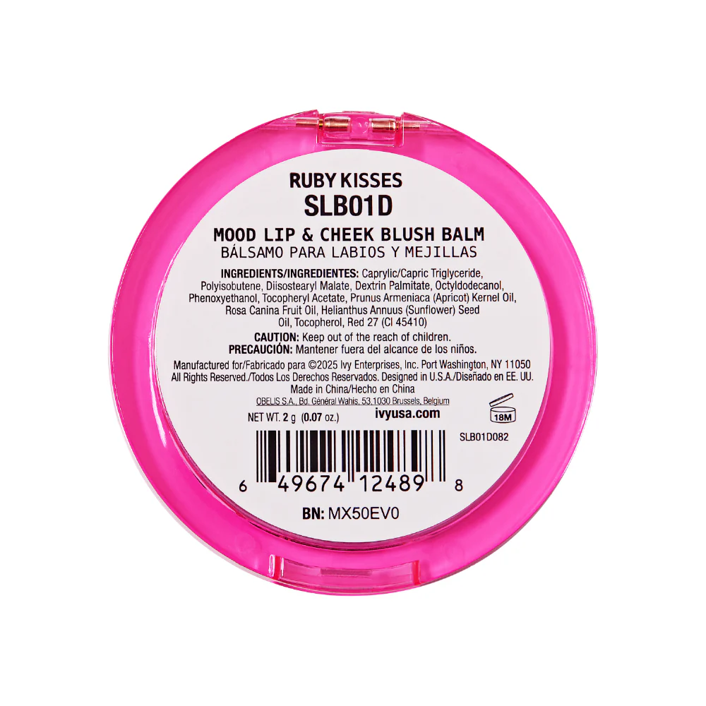 Ruby Kisses pH Reactive Color Changing Lip & Cheek Balm - Image 6