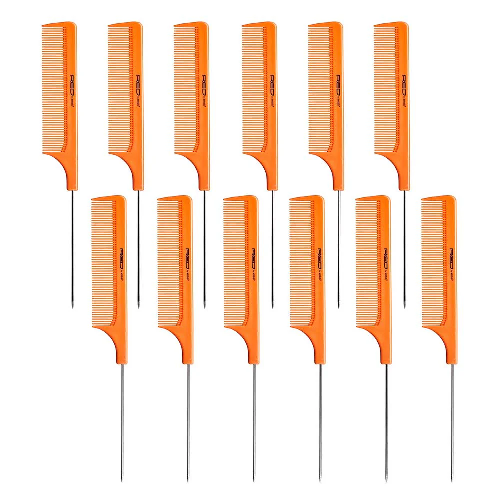 RED by KISS Pin Tail Comb Set (12pcs) - Image 14
