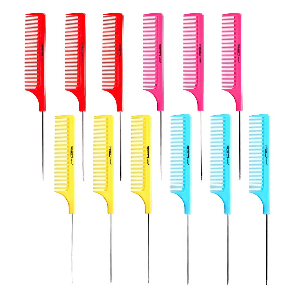 RED by KISS Pin Tail Comb Set (12pcs) - Image 4