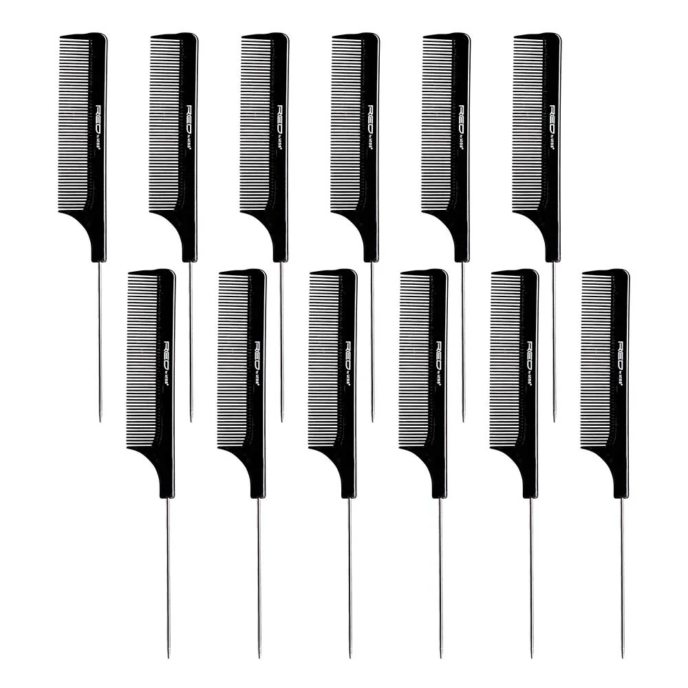 RED by KISS Pin Tail Comb Set (12pcs) - Image 7