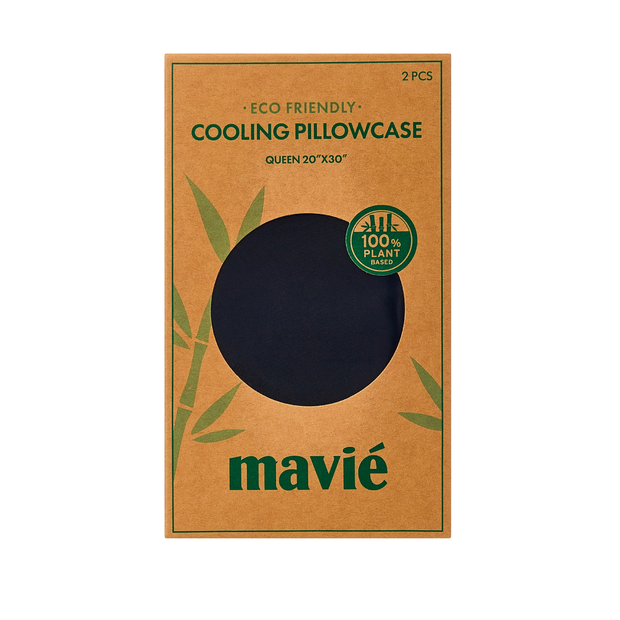 Mavié Plant-Derived Cooling Viscose Pillowcases (Set of 2) – Moisture-Wicking & Hair Protection - Image 16