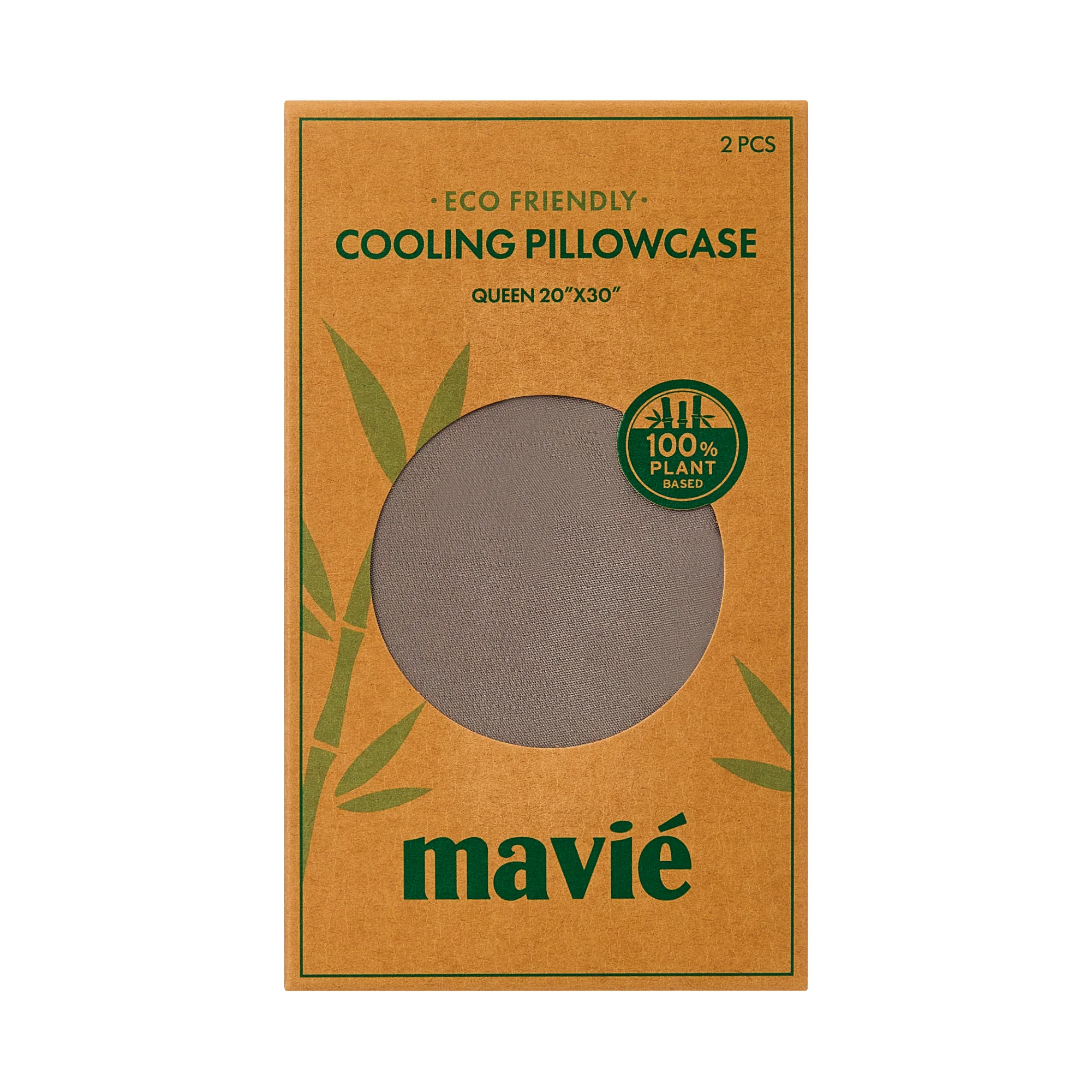Mavié Plant-Derived Cooling Viscose Pillowcases (Set of 2) – Moisture-Wicking & Hair Protection - Image 24