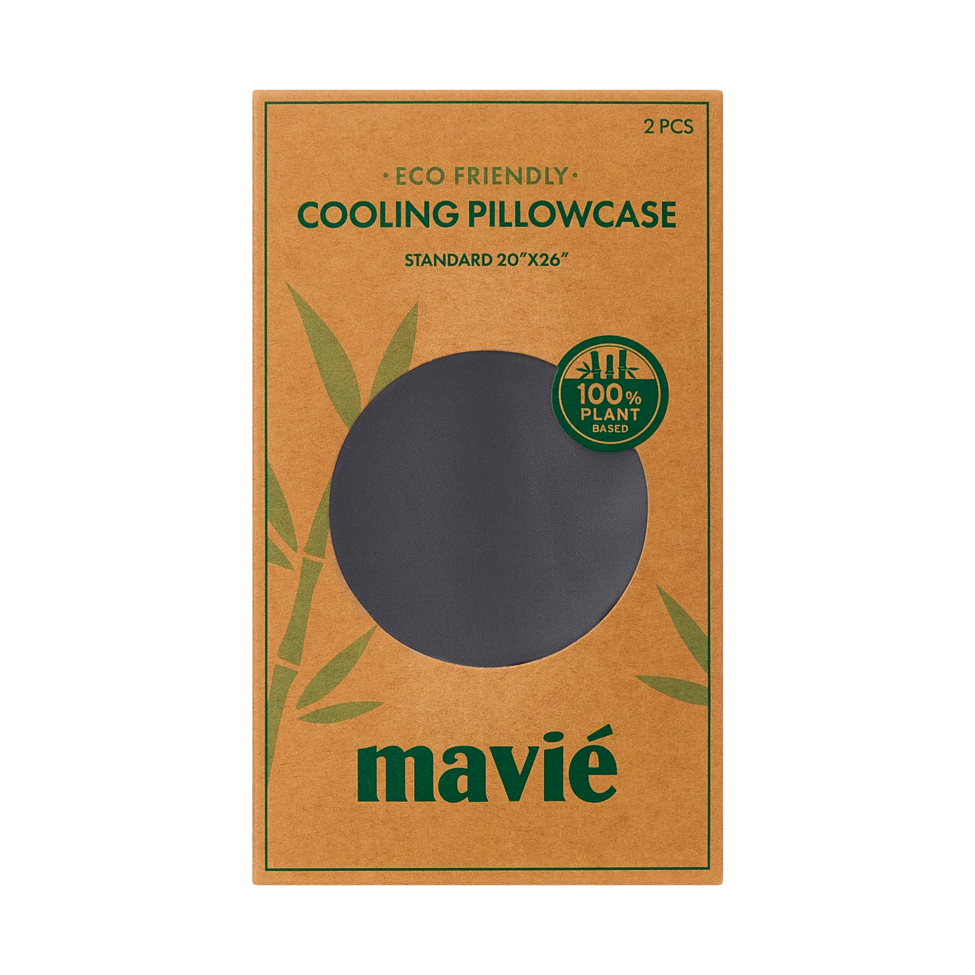 Mavié Plant-Derived Cooling Viscose Pillowcases (Set of 2) – Moisture-Wicking & Hair Protection - Image 34