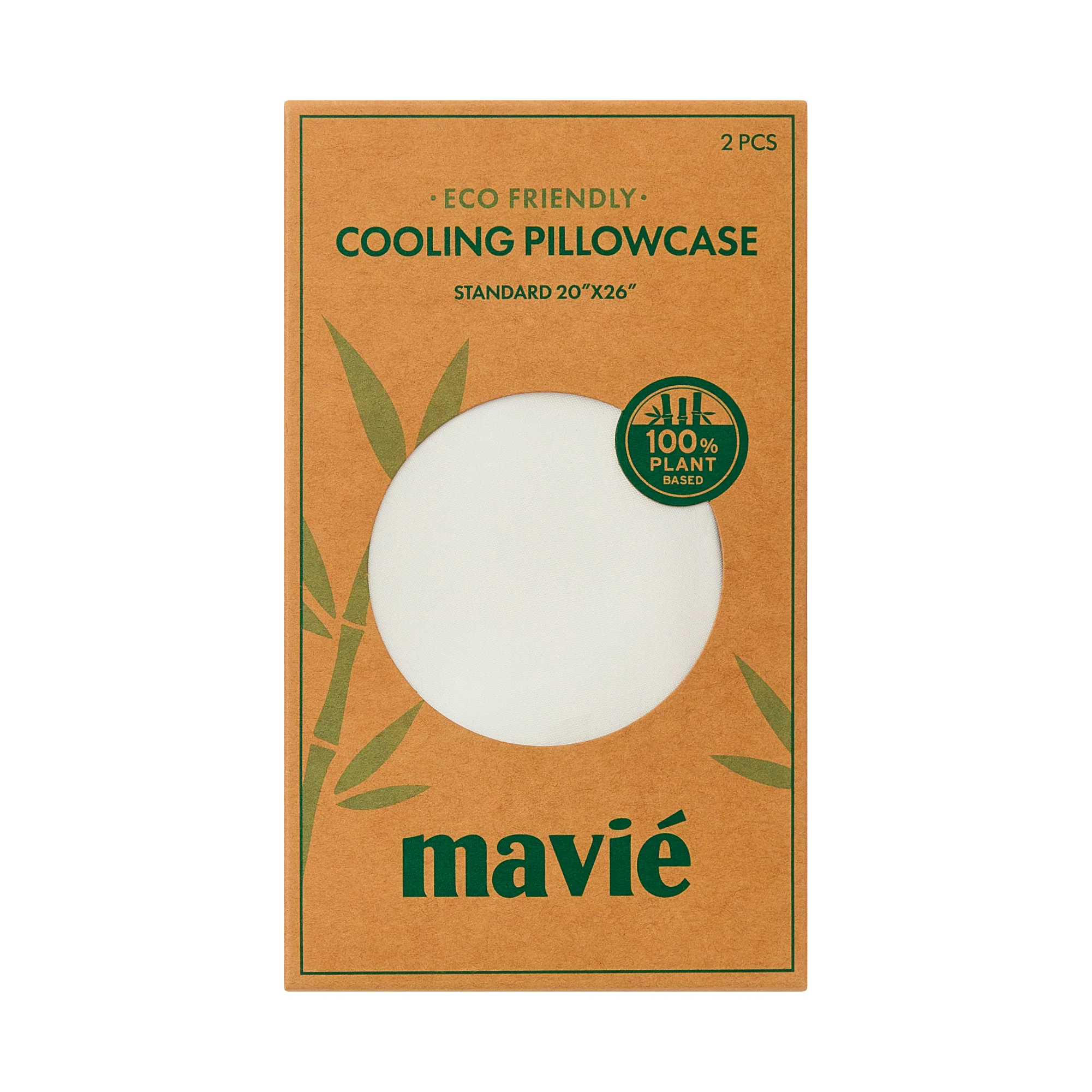 Mavié Plant-Derived Cooling Viscose Pillowcases (Set of 2) – Moisture-Wicking & Hair Protection - Image 38
