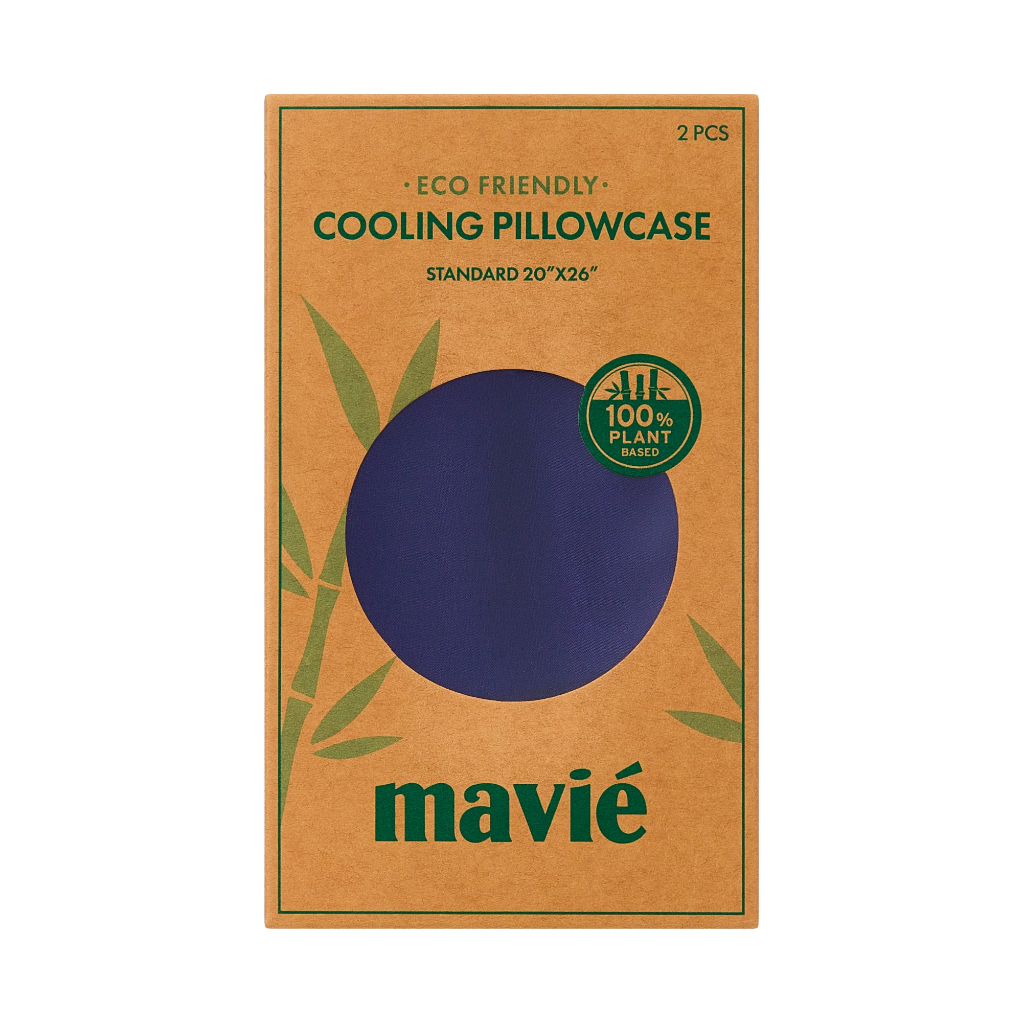 Mavié Plant-Derived Cooling Viscose Pillowcases (Set of 2) – Moisture-Wicking & Hair Protection - Image 42