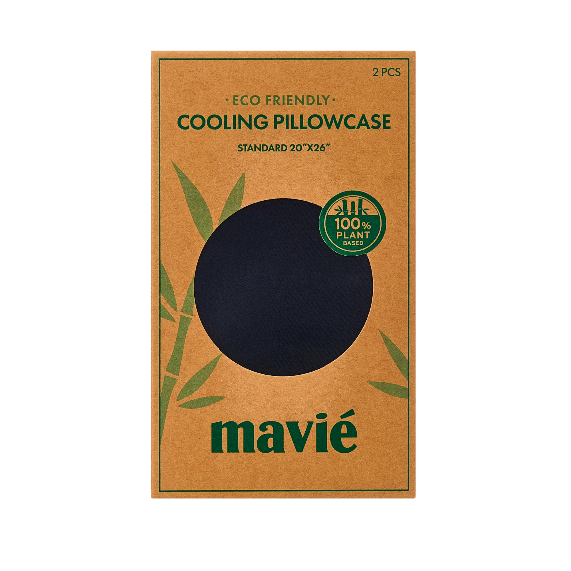 Mavié Plant-Derived Cooling Viscose Pillowcases (Set of 2) – Moisture-Wicking & Hair Protection - Image 46