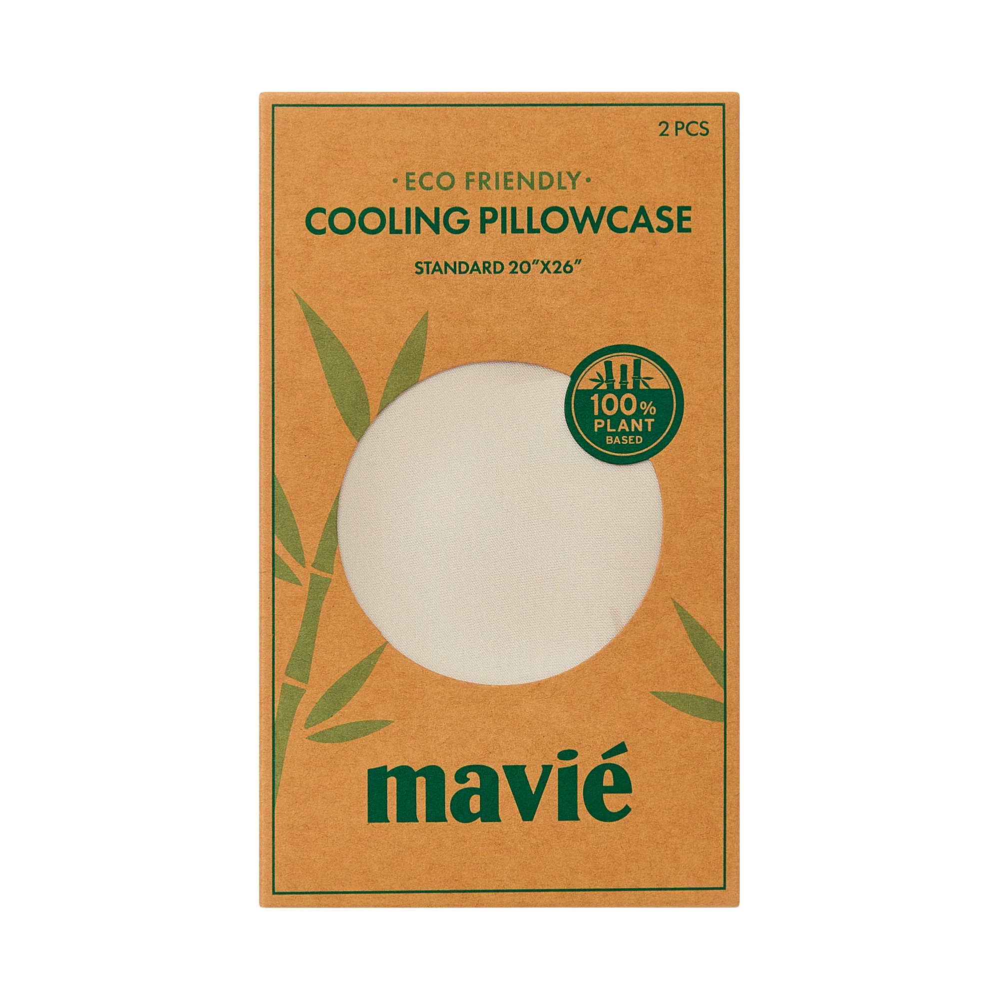Mavié Plant-Derived Cooling Viscose Pillowcases (Set of 2) – Moisture-Wicking & Hair Protection - Image 50