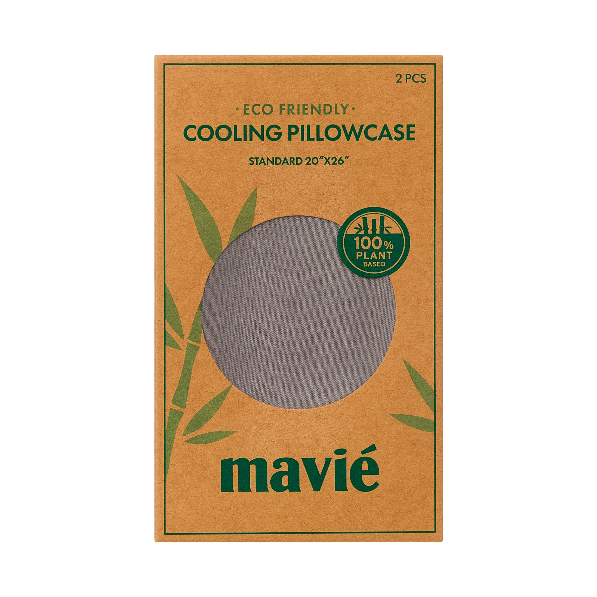 Mavié Plant-Derived Cooling Viscose Pillowcases (Set of 2) – Moisture-Wicking & Hair Protection - Image 54