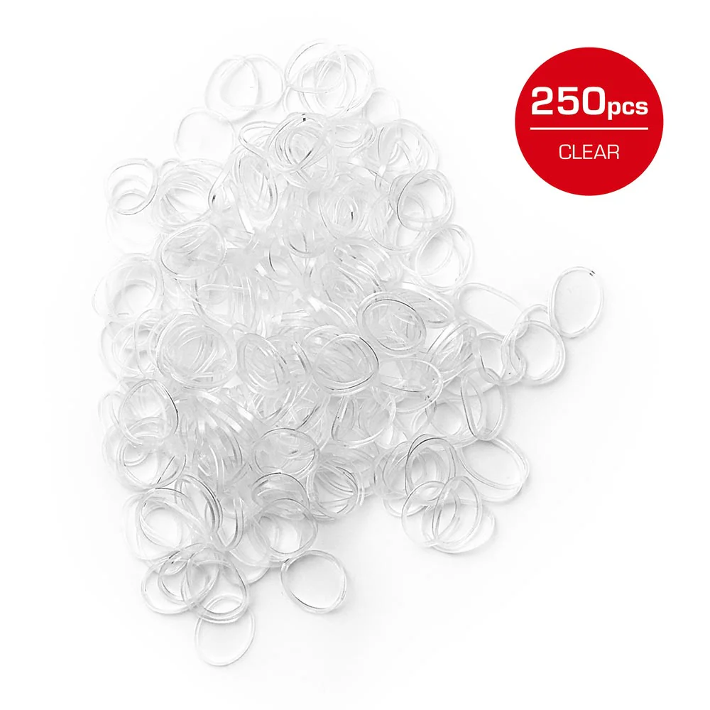 RED by KISS Plastic Elastic Hair Band (250pcs) - Image 2