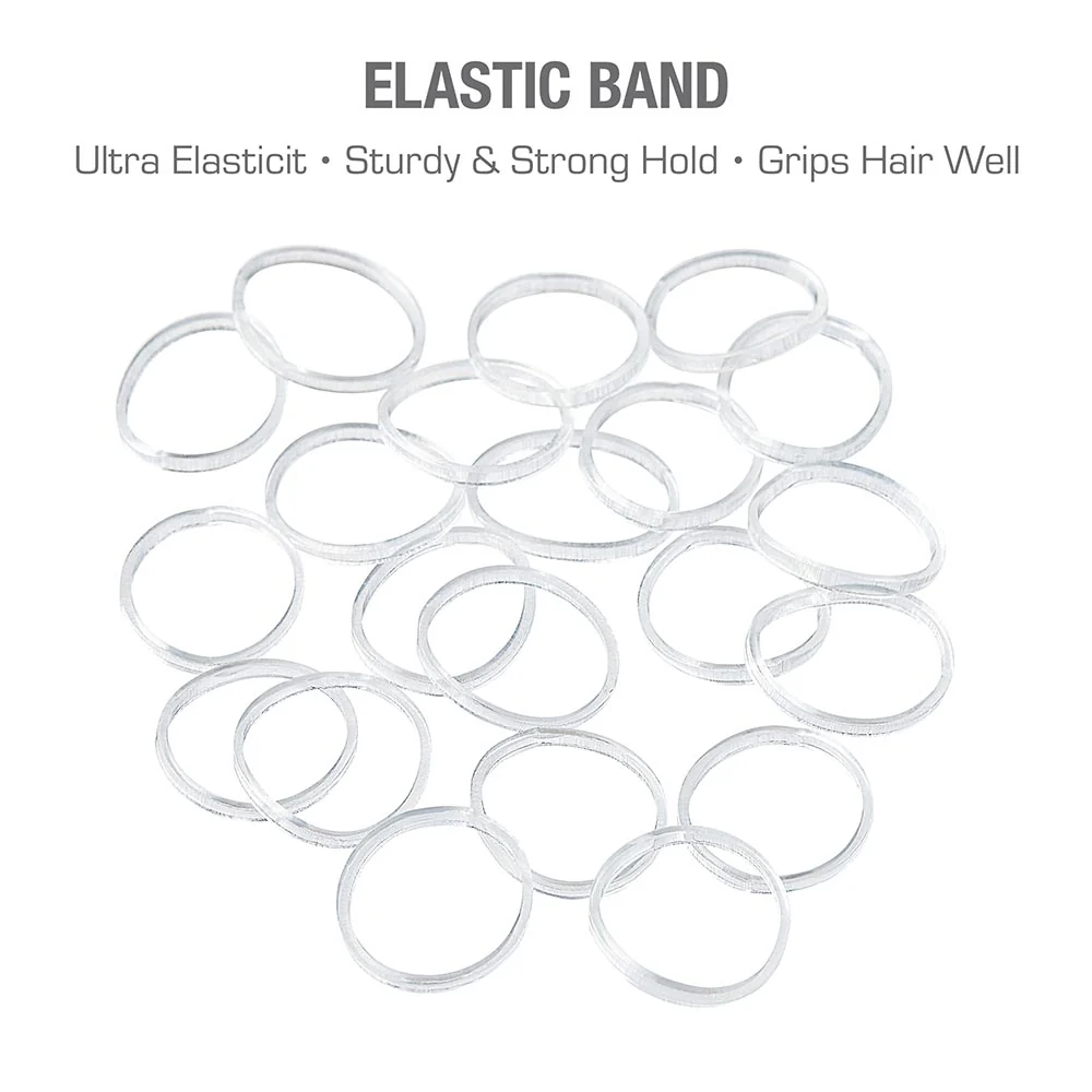 RED by KISS Plastic Elastic Hair Band (250pcs) - Image 4
