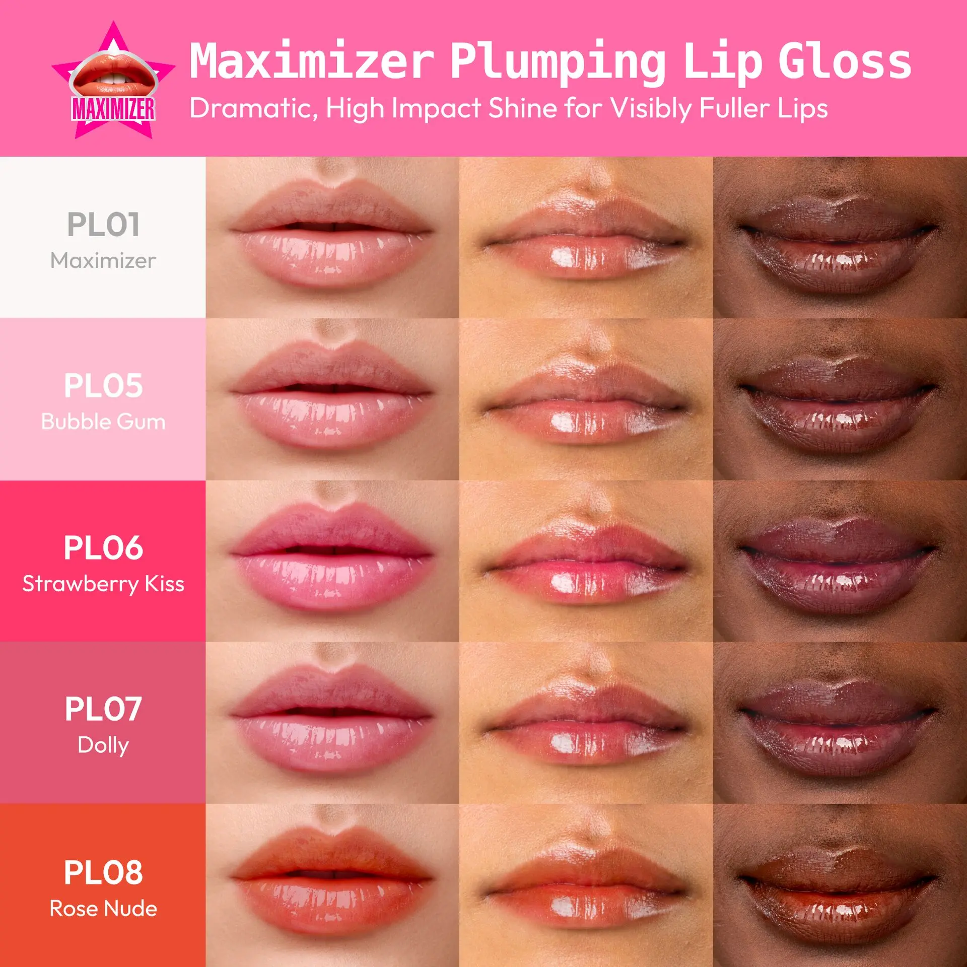 Ruby Kisses Plumping Lip Gloss - Image 110