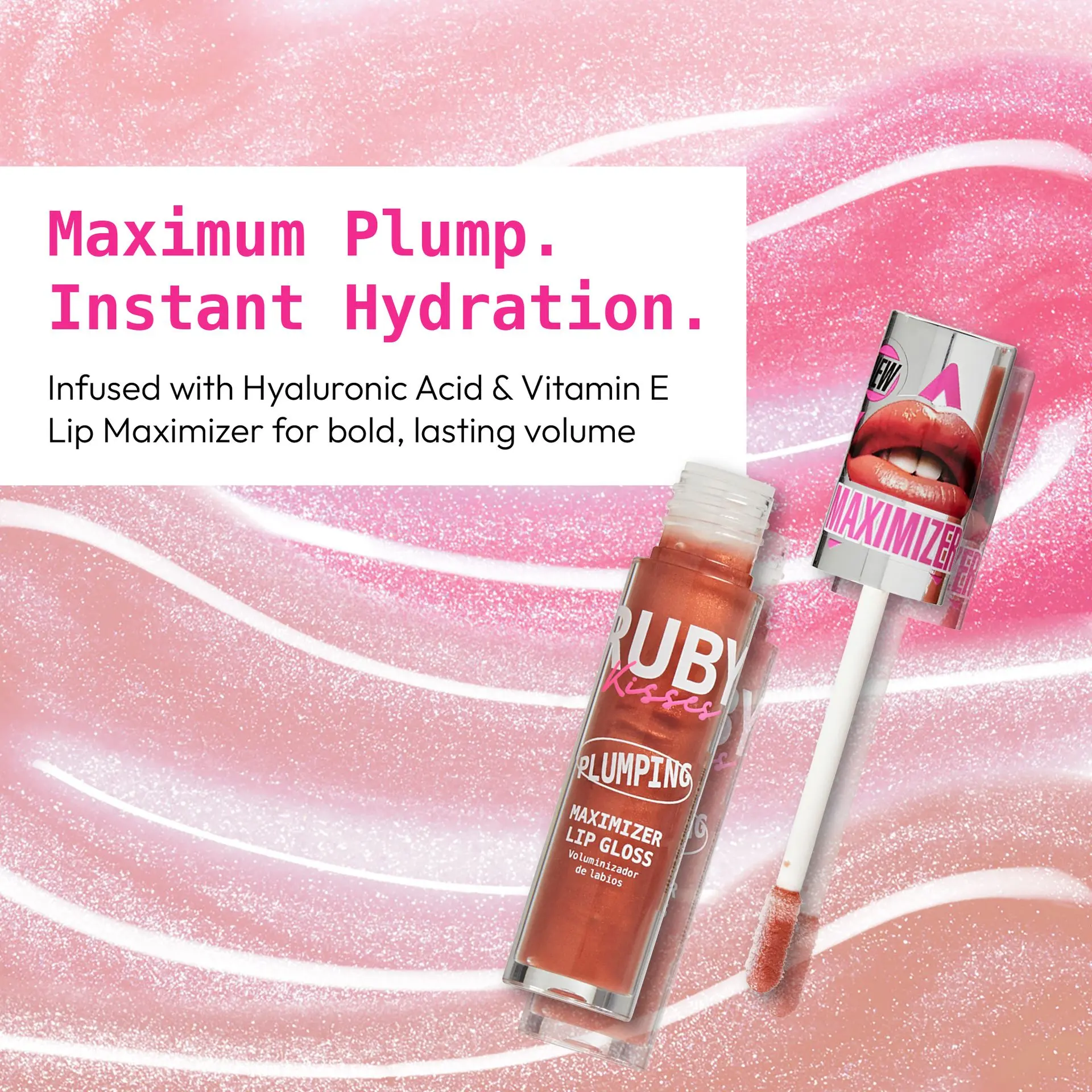 Ruby Kisses Plumping Lip Gloss - Image 28